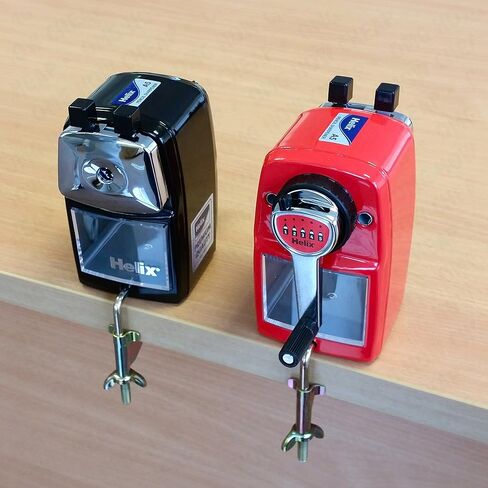 مبراة قلم رصاص معدنية من هيليكس - هيكل أسود in Kuwait