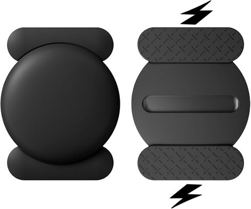 Hidden Magnetic AirTag Holder (2 Pack), Soft Silicone Shell, Suitable for Bicycles, Motorcycles, Cars, Suitcases and Any Other Items Containing Iron Components in Kuwait