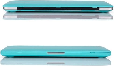 حافظة RUBAN لجهاز MacBook Pro القديم 13 بوصة (موديلات A1502 وA1425) 2015 2014 2013 2012، حافظة بلاستيكية صلبة وغطاء لوحة مفاتيح للإصدار القديم MacBook Pro Retina 13 بوصة، وردي فاقع in Saudi Arabia