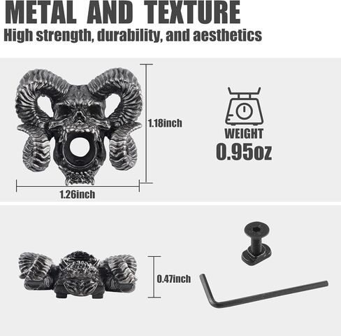 ZBULAR Devil-Horn-G2 زخارف دليل كابل تبديل الضغط التي تجعل AR الخاص بك يبدو رائعًا متوافقًا مع نظام M-LOK، ومشابك إدارة الأسلاك بمصباح يدوي بالليزر، تُستخدم مشابك الكابلات للتوجيه والأمان in Kuwait