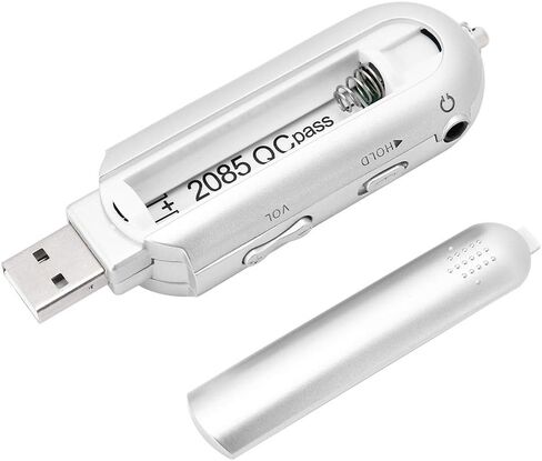 مشغل MP3 محمول مع سماعة يدعم راديو FM ومسجل صوت وبطاقة TF ومشغل موسيقى مع شاشة LCD USB 2.0 نقل عالي السرعة ومشغل MP3 متعدد الوظائف للمشي in Saudi Arabia