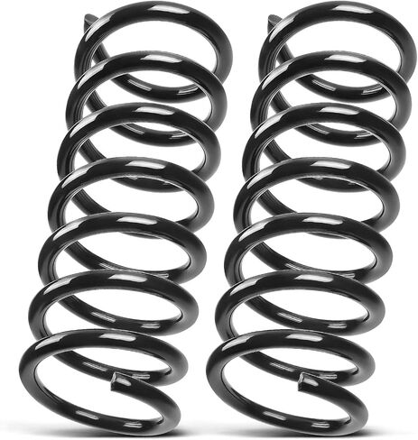 A-Premium 2Pcs Rear Suspension Coil Spring Set Compatible with Mazda 3 2010-2013 2.3L Turbocharged, Driver and Passenger Side, Replace# BBN628011D in Saudi Arabia