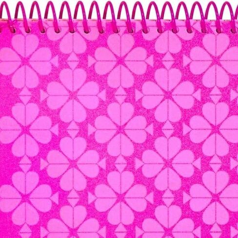 دفتر ملاحظات كبير الحجم من Kate Spade New York، دفتر ملاحظات حلزوني علوي يحتوي على 160 صفحة، لوحة كتابة مقاس 11.75 بوصة × 8.5 بوصة، رف كتب in Kuwait
