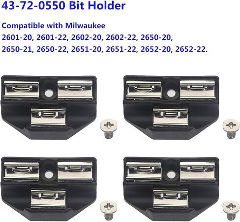 4 عبوات 43-72-0550 حامل لقم لميلووكي 2606-20، 2607-20، 2702-20، 2602-22 لسائقي الحفر in Kuwait