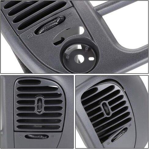 DNA MOTORING OE Style Dash Panel Bezel Compatible with 97-03 Ford F150 / 04 F150 Heritage / 97-02 Expedition 4WD, Gray, ZTL-Y-0306-GY in Saudi Arabia