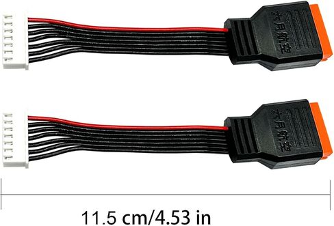 4Pcs JST-XH Balance Cable 2-6S 3S Lipo Battery Balance Charger Extend Expansion Plug Leads Adapter Conversion Line for RC Vehicles Lipo Battery Charging in Saudi Arabia