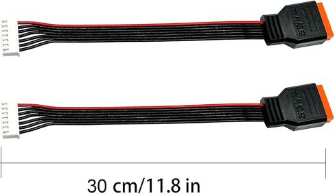 4Pcs JST-XH Balance Cable 2-6S 3S Lipo Battery Balance Charger Extend Expansion Plug Leads Adapter Conversion Line for RC Vehicles Lipo Battery Charging in Saudi Arabia