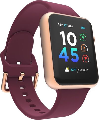 ساعة ذكية iTouch Air 4 - متتبع اللياقة البدنية، مراقب معدل ضربات القلب، وجه ساعة قابل للتخصيص - متتبع النشاط والسعرات الحرارية - أكثر من 100 وضع رياضي - اتصال بلوتوث in Kuwait