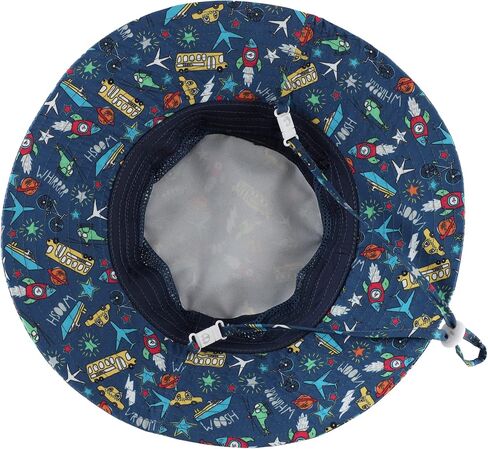 Home Prefer UPF50+ Wide Brim Sun Hat Boys Girls Sun Protection Hat Zoo Beach Swim Safari Bucket Hat for Baby Toddler Kid in Kuwait