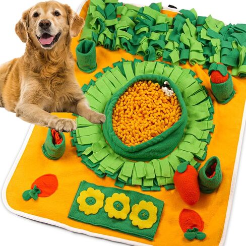 حصيرة سنفل للكلاب الأليفة بساط تغذية تفاعلي للكلاب ألعاب تحفيز الدماغ ألعاب إثراء الكلاب سجادة شم للكلاب الصغيرة والمتوسطة والكبيرة in Kuwait