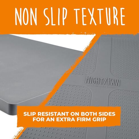 بساط رش وعاء الكلب مايتي باو - سيليكون آمن غذائيًا خالٍ من مادة BPA - غير قابل للانزلاق بشفة عالية - سجاد أكل الكلاب - بساط وعاء الكلب - بساط طعام الحيوانات الأليفة آمن للغسل في غسالة الأطباق - صينية طعام من السيليكون للكلاب - (صغير/متوسط) in Kuwait