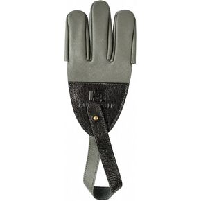Premium Genuine Cow Leather 3-Finger Archery Shooting Glove – Adjustable Free-Size Finger Protector for Recurve Bow, Longbow, Traditional Archery & Hunting in Saudi Arabia