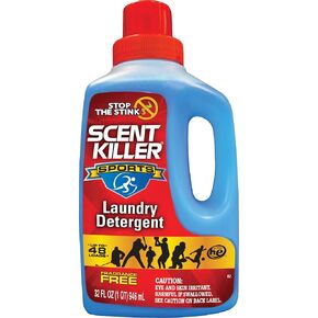 Scent Killer Sports Deodorizer Spray 16 oz and Laundry Detergent 32 oz in Saudi Arabia