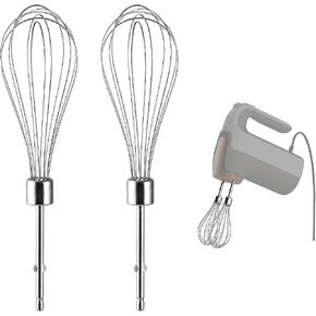 Hand Mixer Beater Blades Compatible with Oster,1Pair | Stainless Steel Whisk Replacement Parts for Oster FPSTHMSNCW 270-Watt Models in Saudi Arabia