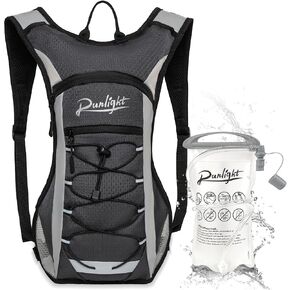 Runlight Running Vest,Lightweight Adjustable Chest Pack with Pistol Holster, Pack with 1.5L Water Bladder, Reflective Running Hydration Vest in Saudi Arabia