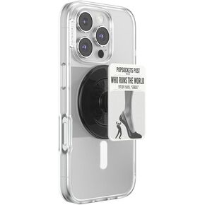 PopSockets Phone Grip for MagSafe, Magnetic Holder- Black | Removable, For Kindle / Android / iPhone, With Magnet, Black, Electronic Accessories, For iPad/Kindle/iPhone/Android in Saudi Arabia