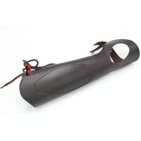 Cowhide Leather Archery Bracer for a Left Glove, for an Archer who Holds the Bow in the Left Hand, Arm Guard Bracer in Saudi Arabia
