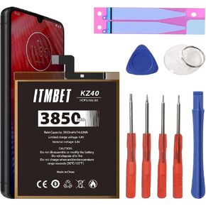[6100mAh] JK50 Battery for Moto G Power 2021/2022 G7 Power G 5G | Fits G7 Power, G Power 2021 (XT2117)/22 (XT2165dl), G 5G 2022 (XT2213), FCC/CE/RoHS, Overcharge Protected, OEM Size, 0 Cycle in Kuwait