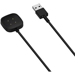 for Versa 4 Charger Versa 3 Charging Cable Wall Plug Charger Compatible with Fitbit Versa 4 /Versa 3 / Sense 2/ Sense Smart Watch Charging Cord in Saudi Arabia
