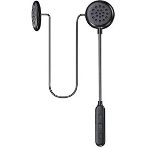 BT40 Motorcycle Helmet Bluetooth Headset, Black, Wireless, Bluetooth 5.0, IP67 Waterproof, 90H Playtime, Modern Style, Adult Unisex, Compatible with Smartphones, MP3, GPS in Saudi Arabia