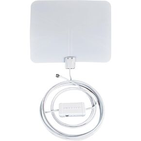 Winegard FL5500A FlatWave Indoor HDTV Antenna - Amplified VHF & UHF Reception - 60 Mile Range - Ultra-Thin Dual-Color Design -Easy Setup – Compatible with NextGen TVs & Smart TVs in Kuwait