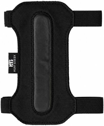 Hunt & Seek Archery Arm Guard with Suede Leather Backing – 2 Adjustable Elastic Straps, Quick-Release Buckles, Oxford Fabric with PU Leather Accent for Recurve, Longbow & Traditional Bow in Saudi Arabia