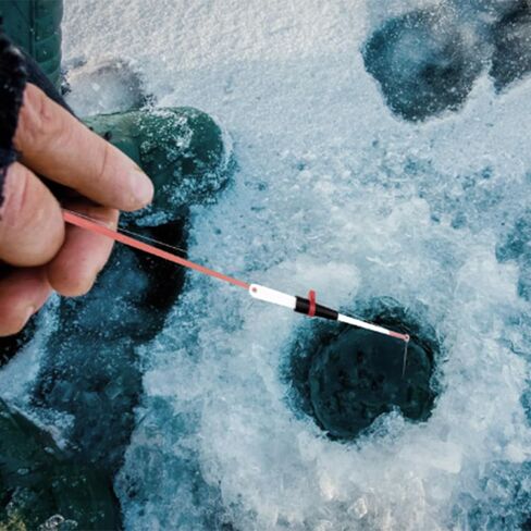 Compact Ice Fishing Rod, Detachable Winter Tip-up Jig, Lightweight Portable Sea Angling Rod, 41g in Saudi Arabia
