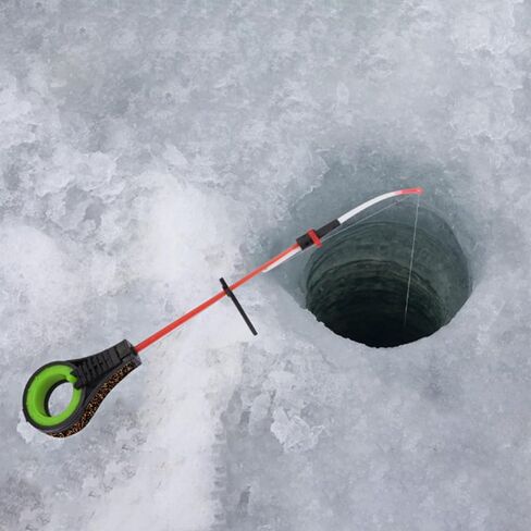 Compact Ice Fishing Rod, Detachable Winter Tip-up Jig, Lightweight Portable Sea Angling Rod, 41g in Saudi Arabia