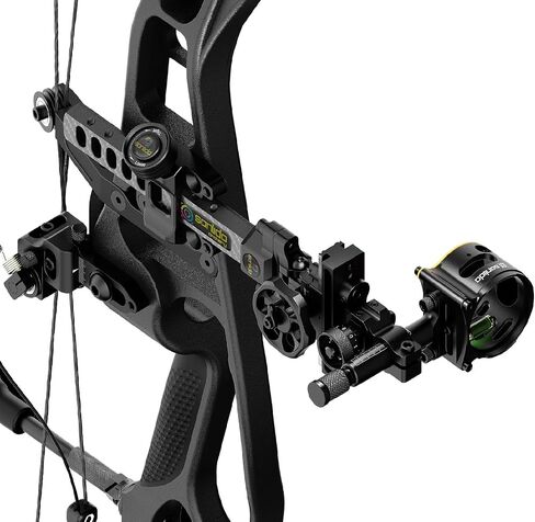 Sanlida Dragon 10 Advanced 3 Pin Hunting Bow Sight, Highly-Visible Micro-Adjustable Hunting Compound Bow Sight for Right Hand in Saudi Arabia