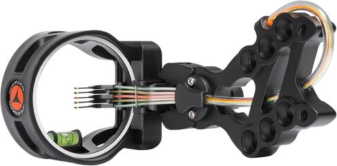 Apex Gear Apex AG1615BK Accu Strike XS .019 5 Pin Archery Sight, Black, Left Hand/Right Hand in Saudi Arabia