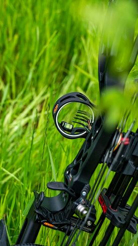 Apex Gear Apex AG1615BK Accu Strike XS .019 5 Pin Archery Sight, Black, Left Hand/Right Hand in Saudi Arabia