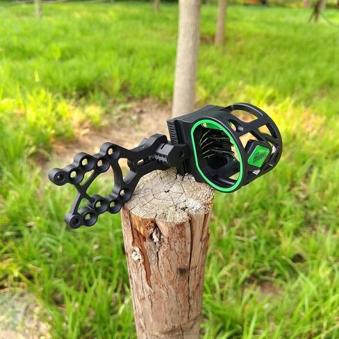 5 Pin Archery Bow Sight 0.019" Optical Fiber Compound Bow Sight Micro Adjustable Archery Sight for Right & Left Hand in Saudi Arabia