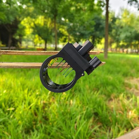 5 Pin Archery Bow Sight 0.019" Optical Fiber Compound Bow Sight Micro Adjustable Archery Sight for Right & Left Hand in Saudi Arabia