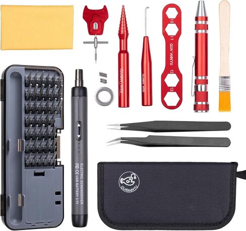 QUA'ANNYU Fishing Reel Maintenance Kit, Professional Fishing Reel Care & Repair Tool Set with 24/30/38-in-1 Screwdriver Set in Saudi Arabia
