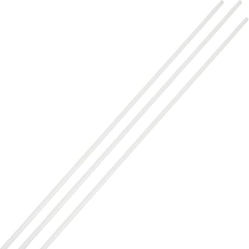 UKCOCO Rivet Tubes with Firm Bind Performance 100pcs for Binding Machines White Plastic 4.8x500mm Document Press Tubes for Office and High Volume Document Processing in Saudi Arabia
