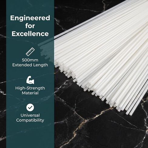 Kisangel Plastic Rivet Tubes Punching Rivet Tubes 100pcs 4.8x500mm for Binding Machine White Versatile Archive Binding for Office and Financial Document Organizing in Saudi Arabia
