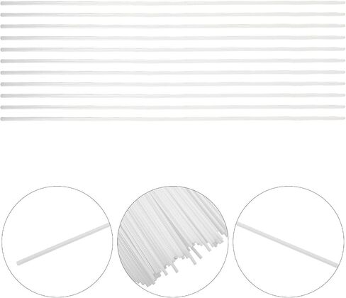Kisangel Plastic Rivet Tubes Punching Rivet Tubes 100pcs 4.8x500mm for Binding Machine White Versatile Archive Binding for Office and Financial Document Organizing in Saudi Arabia