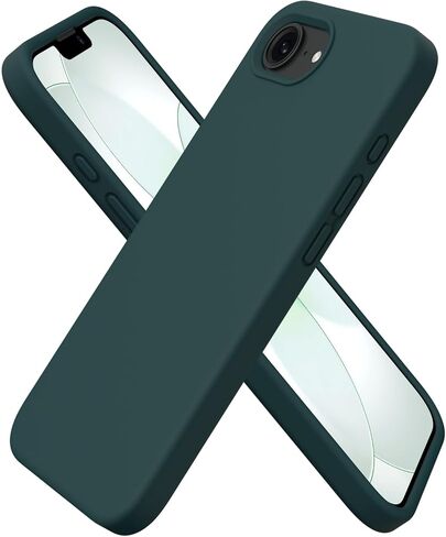 ORNARTO for iPhone 17e Case and for iPhone 16e Case 6.1'', Chalk Pink | Liquid Silicone 4-Layer Full Coverage, Soft Gel Rubber, Shockproof Protective Cover, Non-Slip Grip, Phone Cases for 16e & 17e in Kuwait