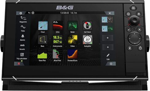 جهاز رسم الخرائط الإبحار B&G Zeus 3S مقاس 12 بوصة MFD | شاشة SolarMAX IPS، SailSteer، NMEA 2000، مخططات C-MAP in Kuwait