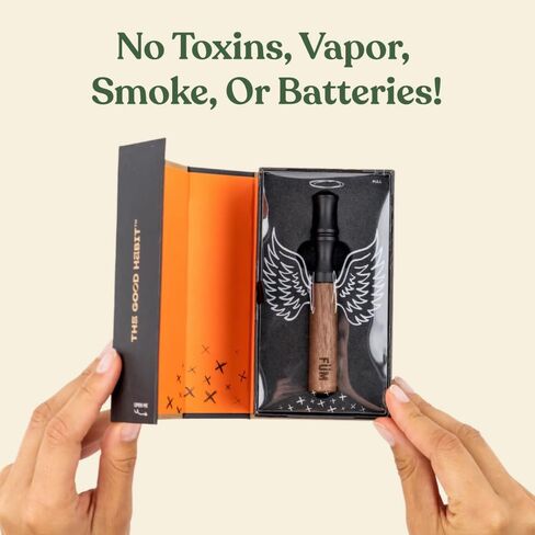 FÜM Solano Flavored Air Device | Naturally Switch from Bad Habits | Maple Barrel and Stainless Steel Mouthpiece with 3 Packs of Plant Based Retro Sweets Core | 9 Total Cores in Saudi Arabia