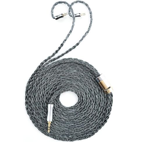 Tipsy Melody 3 IEM Upgrade Cable, 6.5ft (2m) Long, Enhanced Mids & Bass, 24-Core Silver-Plated, Deep Green (0.78mm-2 Pin) in Saudi Arabia