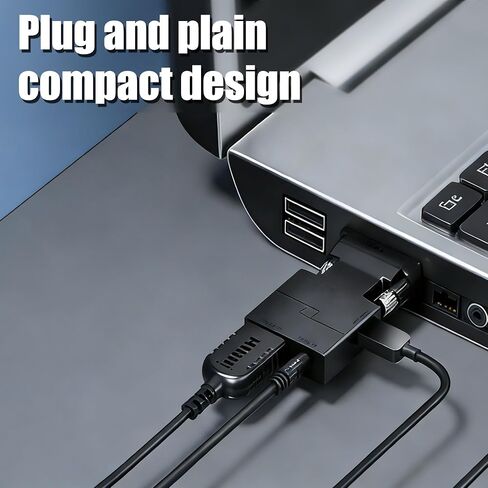 محول HDMI إلى VGA مع محول الصوت والفيديو دونجل متوافق مع الكمبيوتر المحمول وجهاز العرض والكمبيوتر in Kuwait