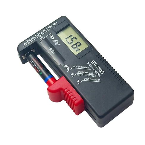 Battery Tester, Small Battery Testers Universal Battery Checker for AAA AA C D 9V Household Batteries in Kuwait