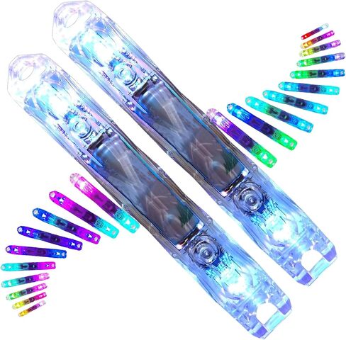 UltraPoi Ultralight LED Glow Stick (Single (1)) - Customizable Rainbow Glowstick with Over 70 Brilliant Color Modes & Flashing Patterns - LED Concert Light for Flow Arts, & Poi Spinning in Saudi Arabia