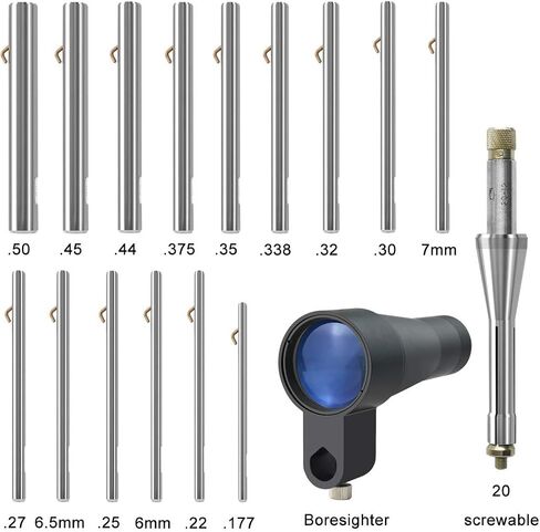 Xaegistac Rifle Scope Boresighter Kit | Precision Firearm Bore Sighter Kit with Arbors in Saudi Arabia