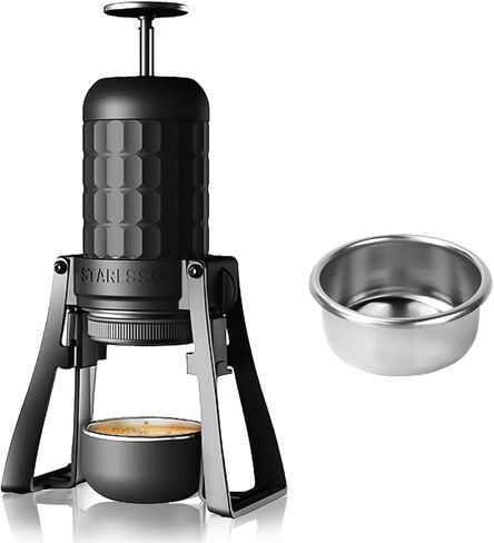 STARESSO Plus Portable Coffee Maker & 53mm Bottomless Portafilter in Saudi Arabia