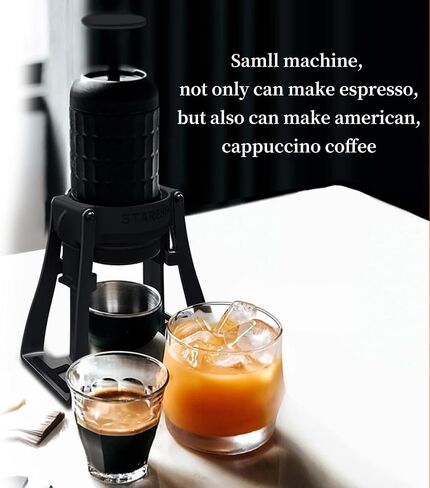 STARESSO Plus Portable Coffee Maker & 53mm Bottomless Portafilter in Saudi Arabia
