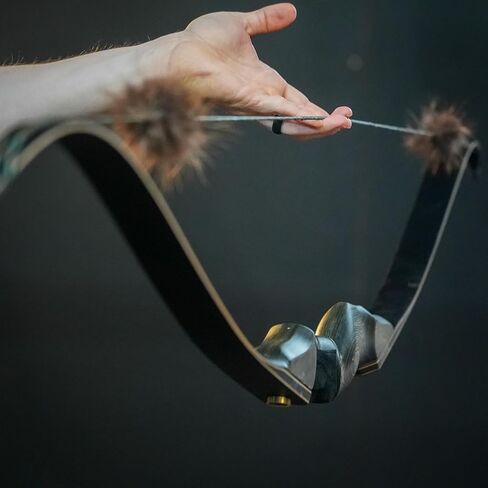 The Inspected Black Hunter Recurve Bow by Shatterproof Archery in Saudi Arabia