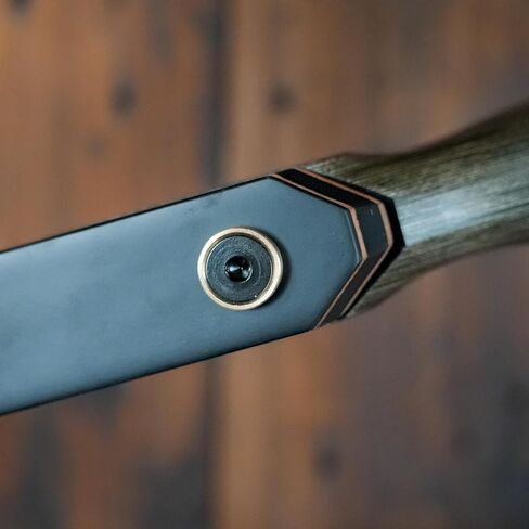 The Inspected Black Hunter Recurve Bow by Shatterproof Archery in Saudi Arabia