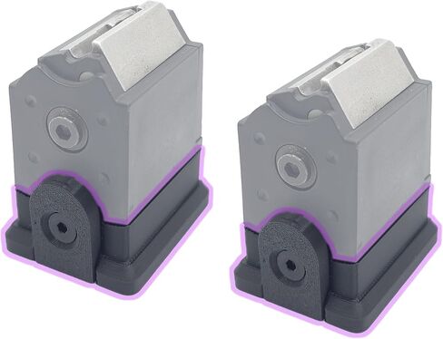 Base Plate Grip for Ruger 10/22 Standard Rotary 10 Rd Mag - Bottom Floor Plate Competition Rimfire Gear Upgrades, Steel Challenge Speed Reload Accessories (2 Pack) in Saudi Arabia